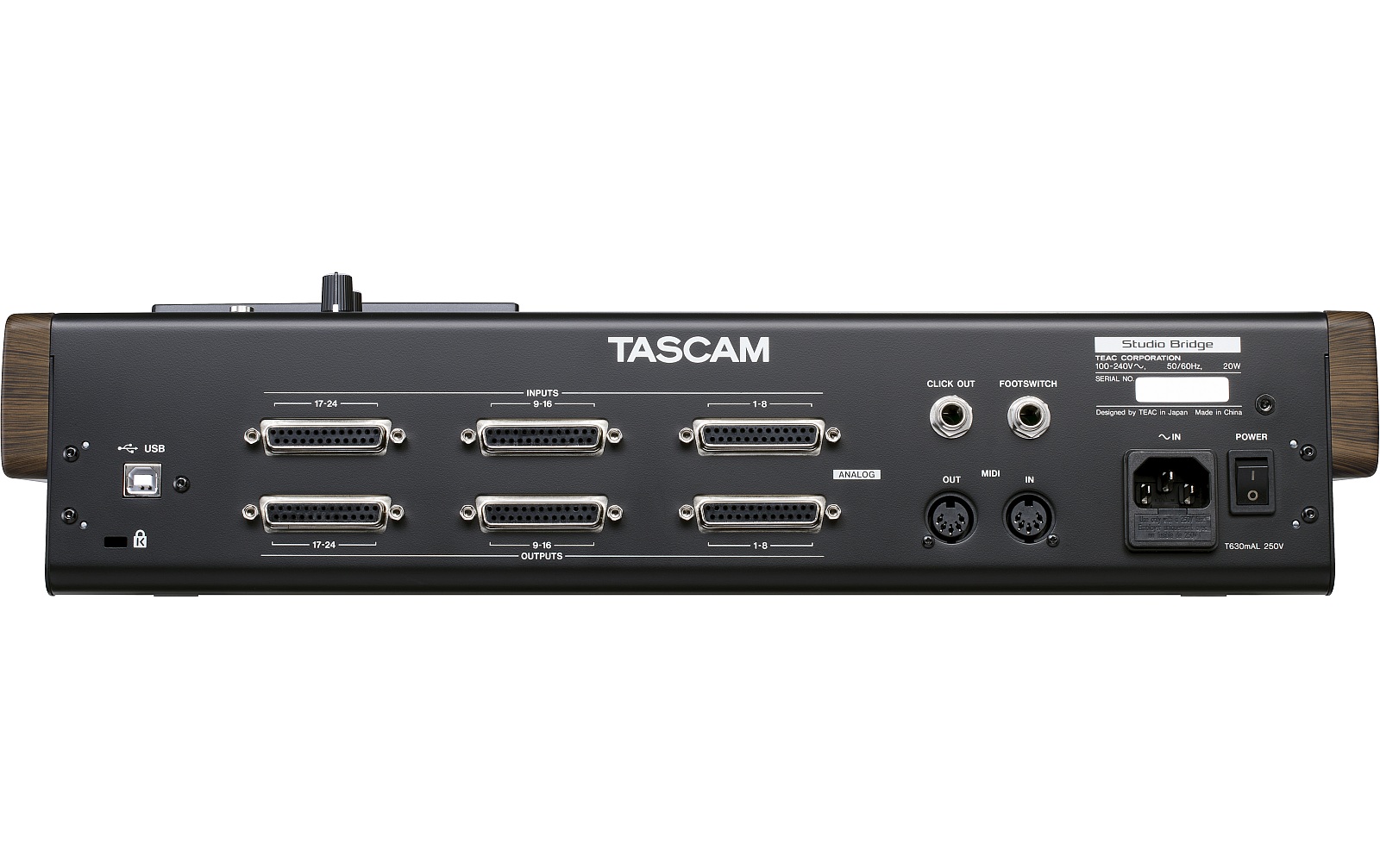 Tascam Studio Bridge - 24-Spur Recorder und Audiointerface