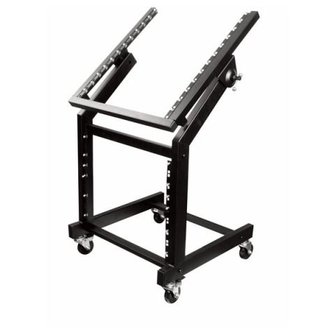 Showgear 19 zoll Rack, metall mit verstellbarem Oberteil