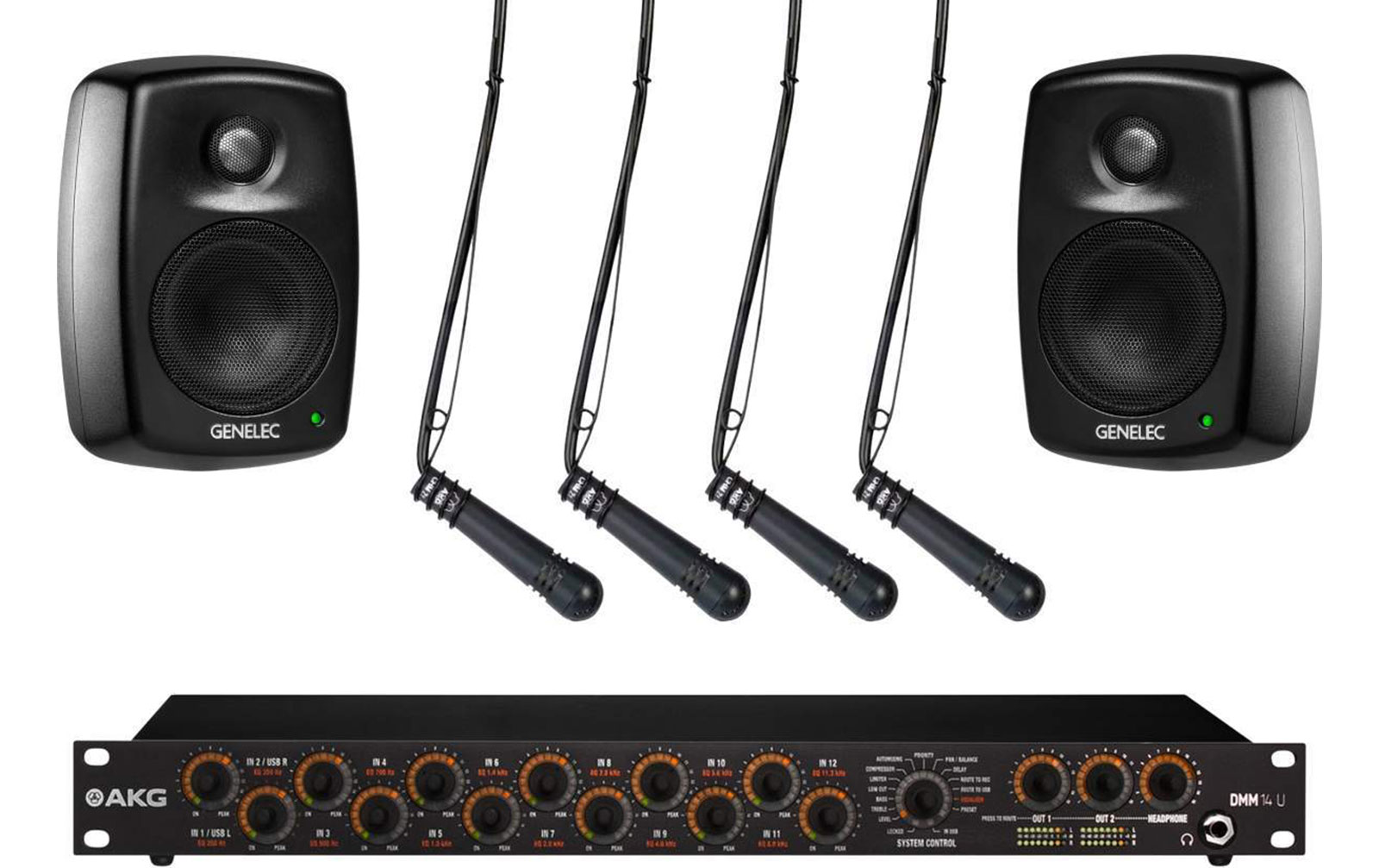 AKG Conference-Set 2 BK