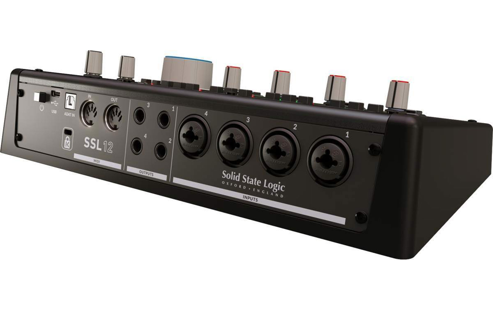SSL 12 - 12-kanaliges Low Noise USB-C Audio Interface