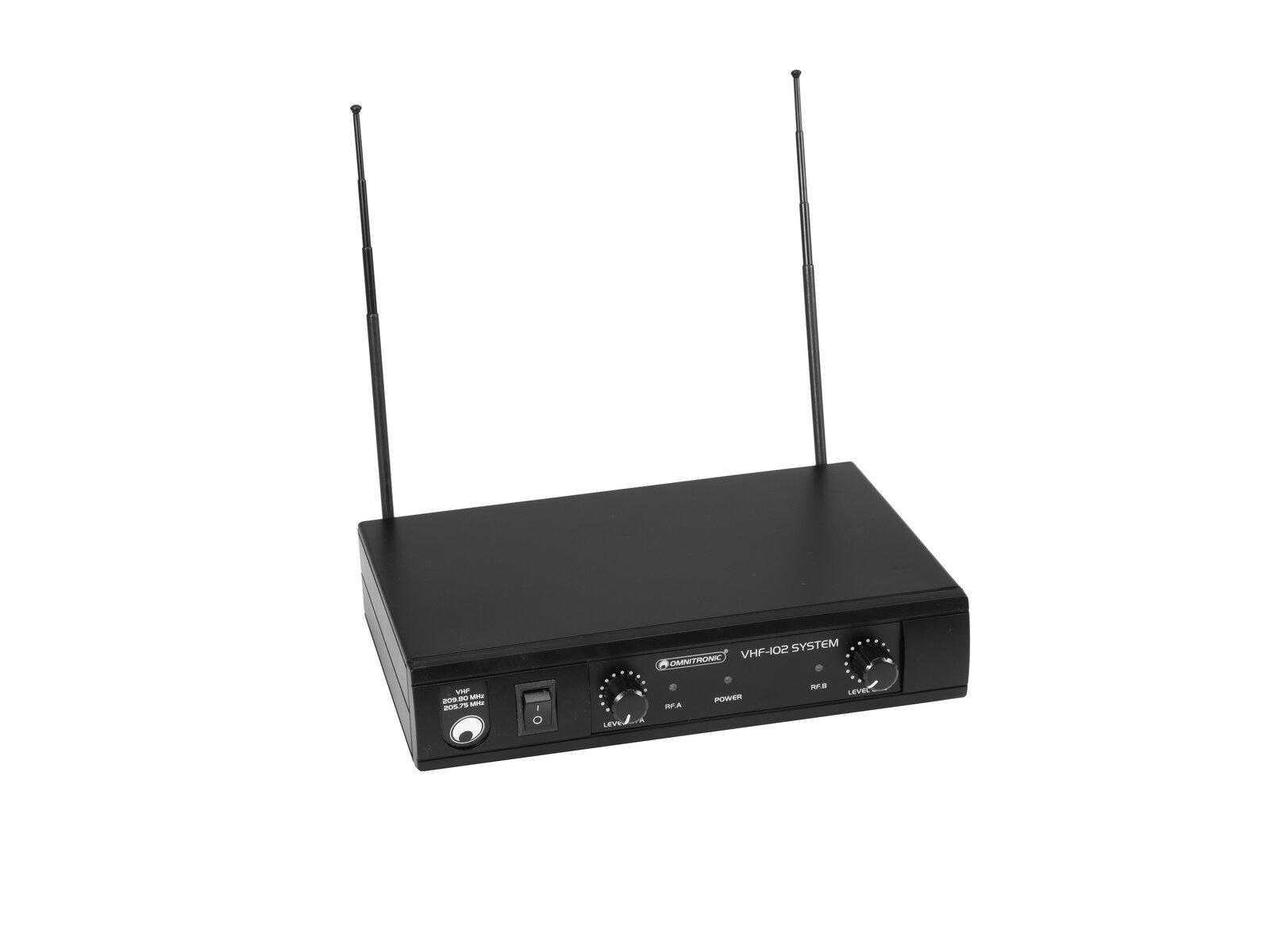 Omnitronic VHF-102 Funkmikrofon-System 209.80/205.75MHz