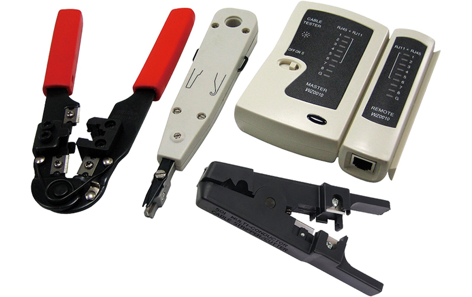 Logilink Netzwerk Werkzeug Set mit Tasche LogiLink