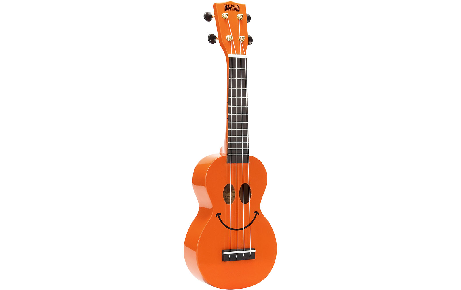 Mahalo Smiley Ukulele Orange