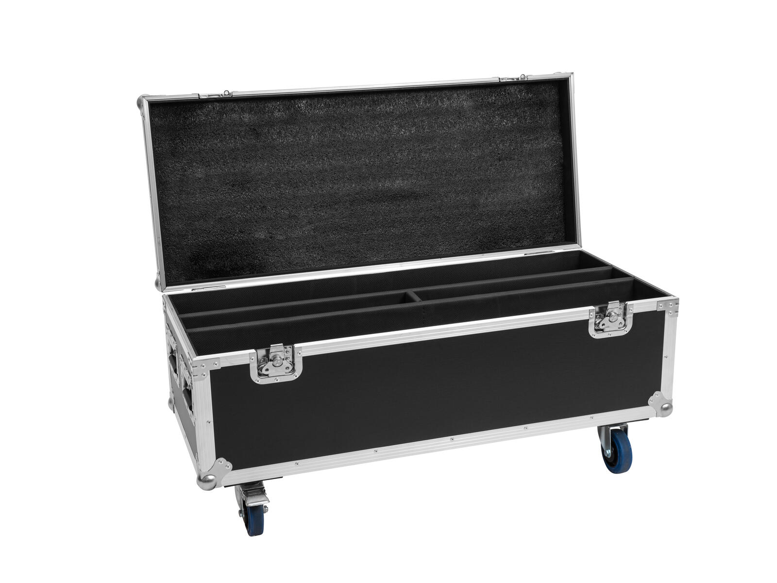 Roadinger Flightcase 2x LED TMH Bar-S120 mit Rollen