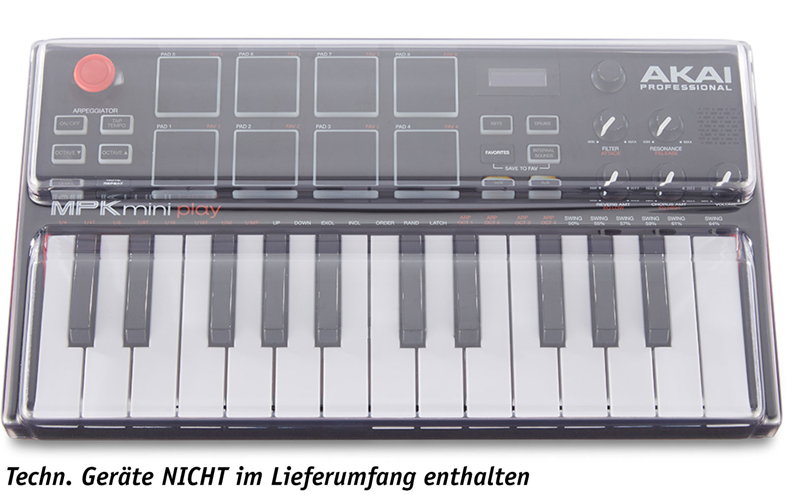 Decksaver Akai MPK Mini Play Schutzabdeckung