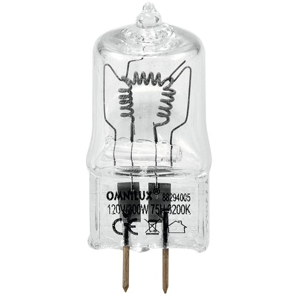 Omnilux 120V/300W GX-6,35 75h 3200K