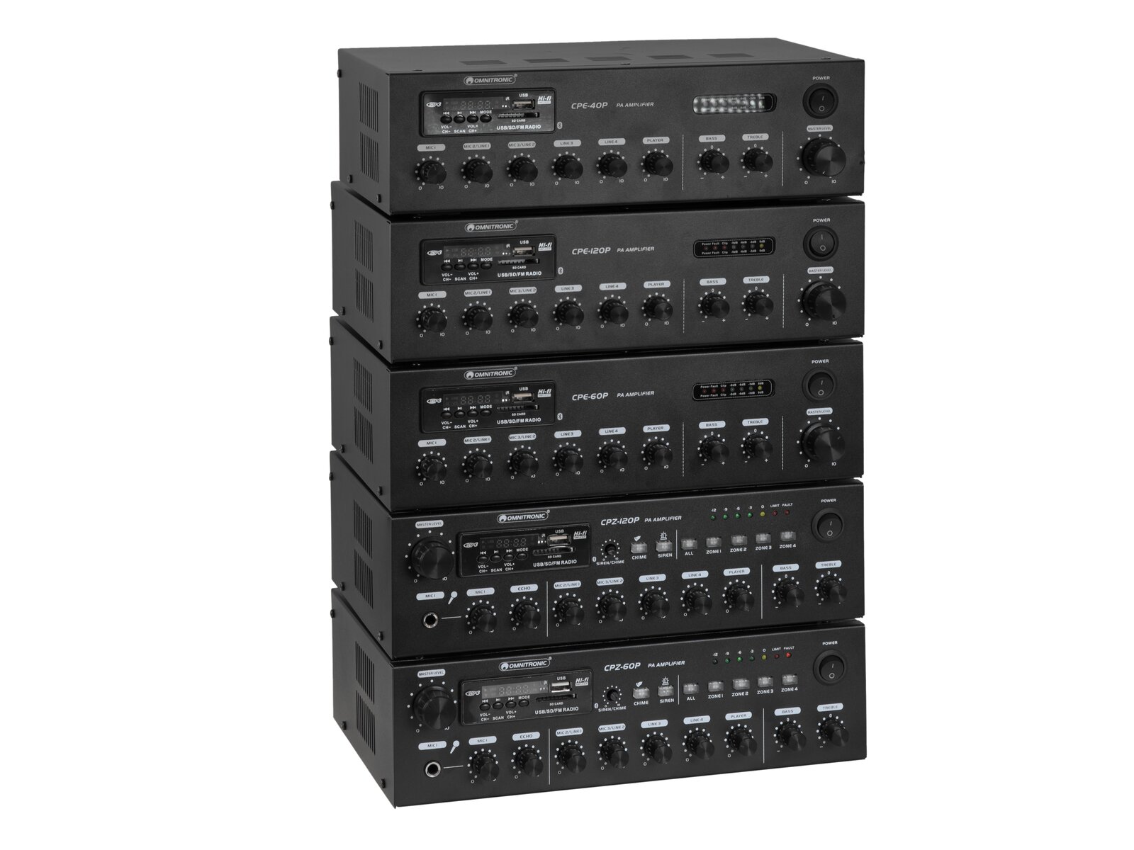 Omnitronic CPZ-60P ELA-Mischverstärker