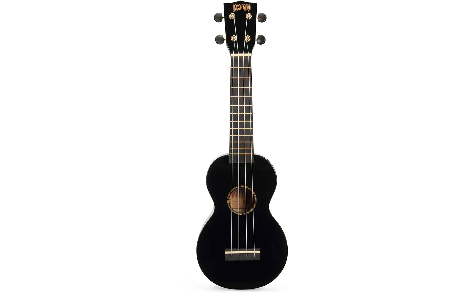 Mahalo Rainbow Ukulele Black