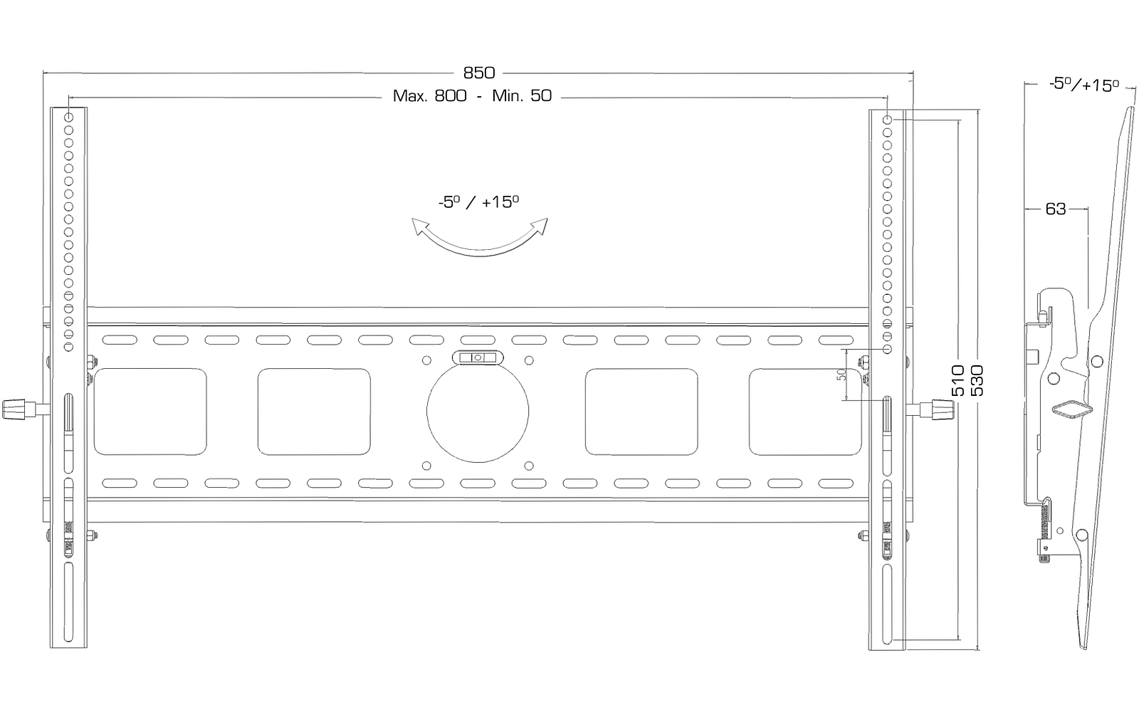 GUIL PTR-08/N TV-Stand
