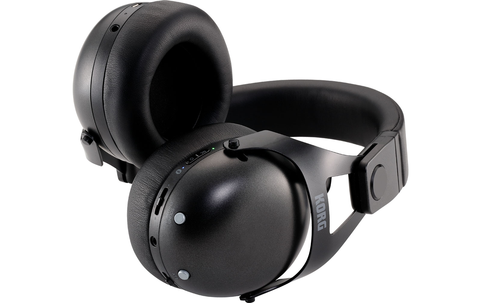 Korg NC-Q1 BK Noise Cancelling Bluetooth Kopfhörer, schwarz