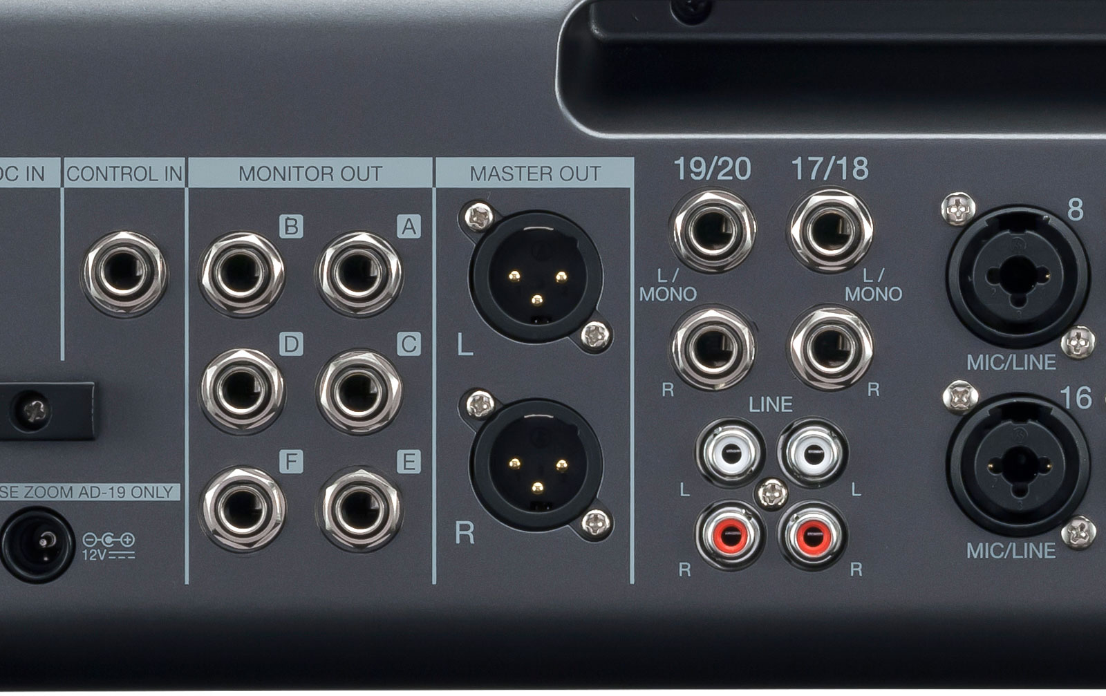 Zoom L-20R LiveTrak - Digital Mixer and Recorder