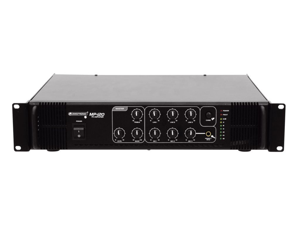 Omnitronic MP-120 ELA-Misch-Verstärker