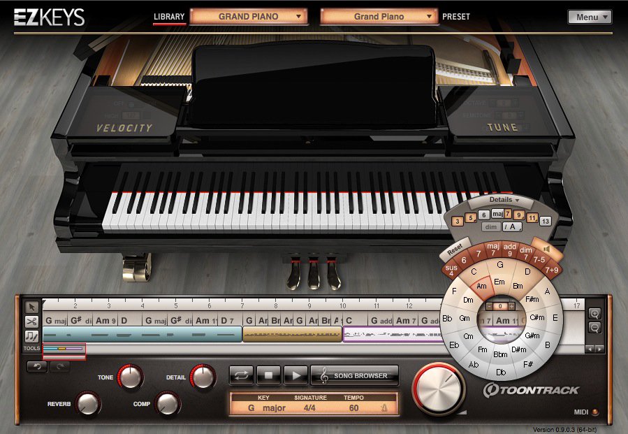 ToonTrack EZkeys Grand Piano (Licence Key)