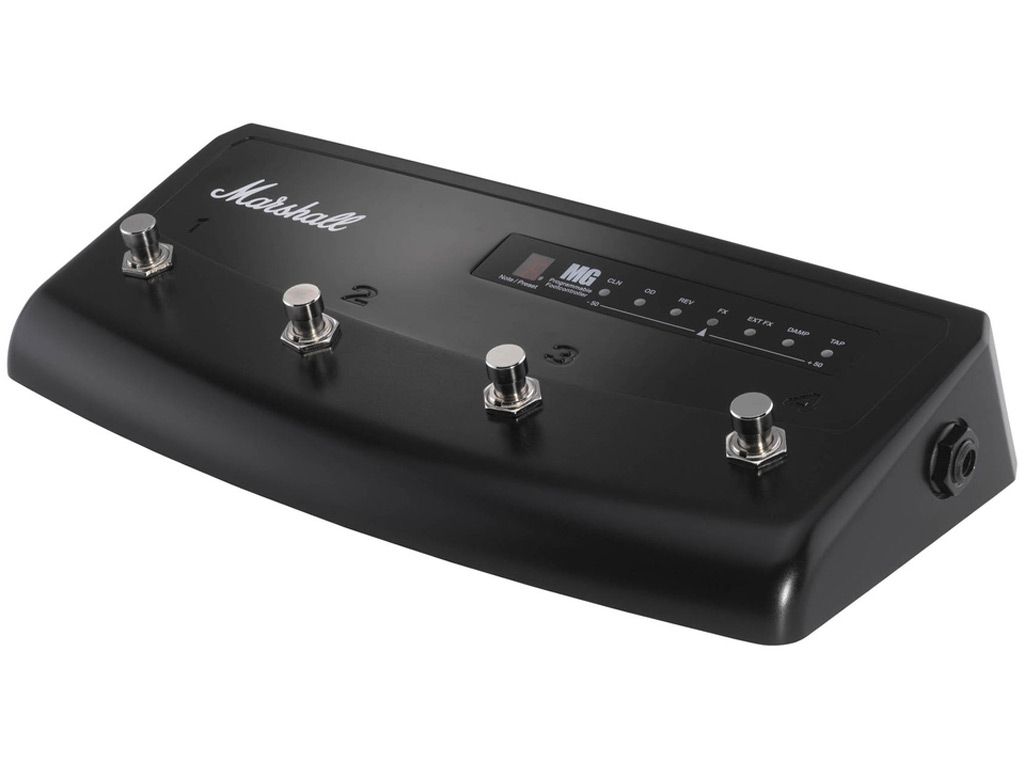 Marshall PEDL90008 Fußschalter 4-fach Stompware, programmierbar
