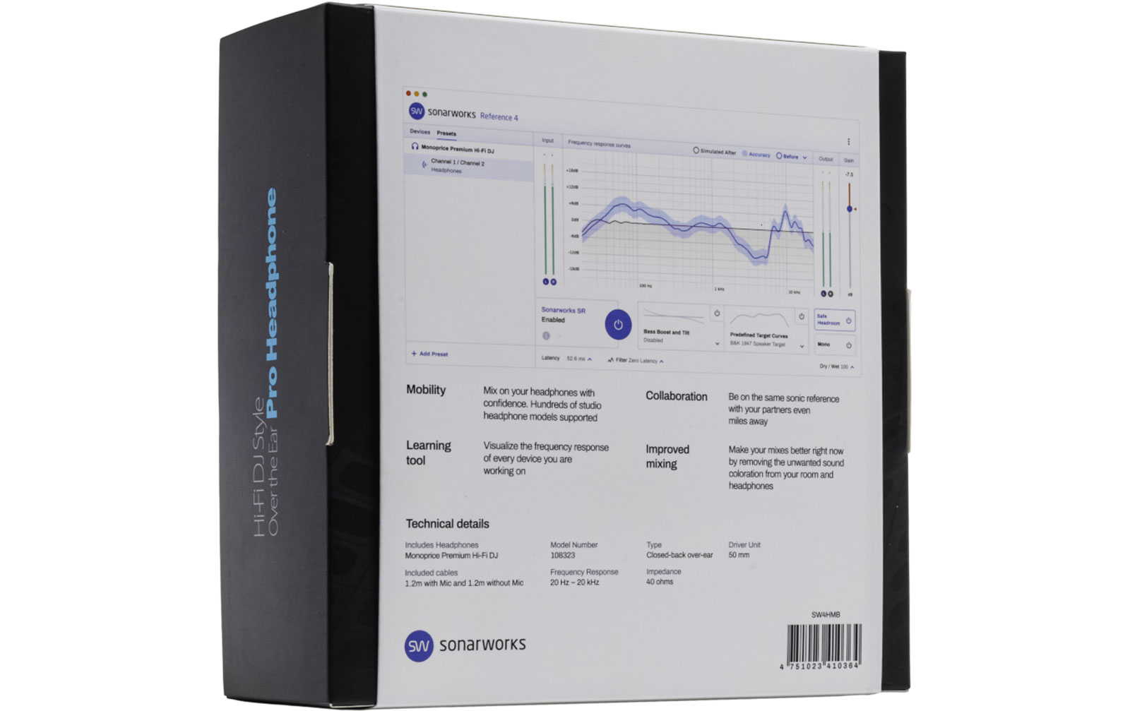 Sonarworks Reference 4 Headphone edition Monoprice Bundle