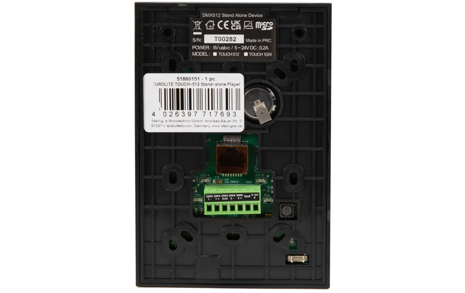 Eurolite TOUCH-512 Standalone-Player