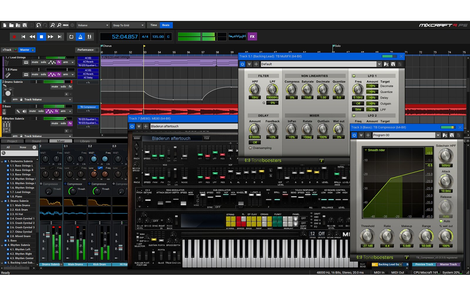 Mixcraft 9 Recording Studio Academic - Box