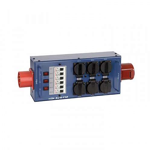 Showtec Powersplitter 32 ( Powersplit mit Sicherung )