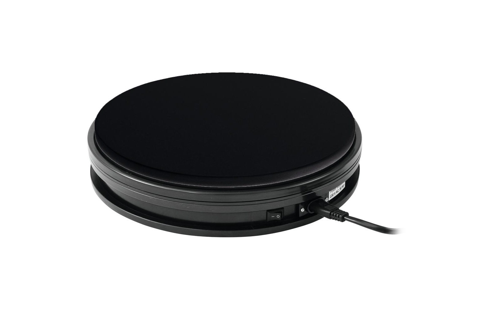 Europalms Drehteller 25cm bis 25kg schwarz