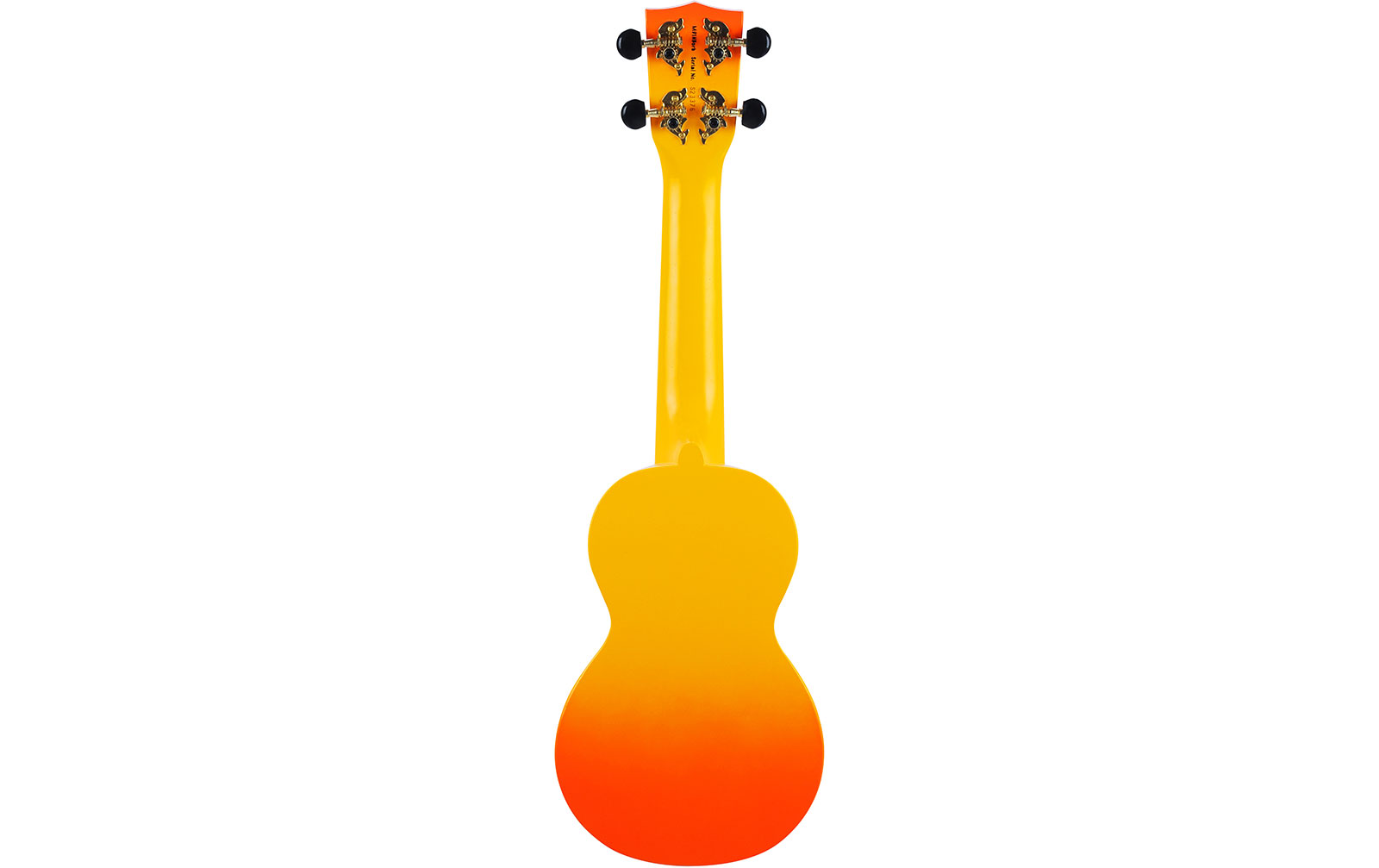 Mahalo Designer Ukulele Hibiscus (Orange Burst)