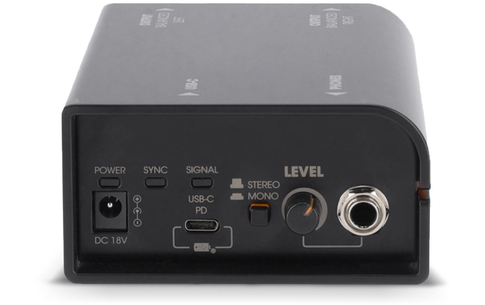 Palmer RIVER spree - Aktive Stereo-Media-DI-Box mit USB-C