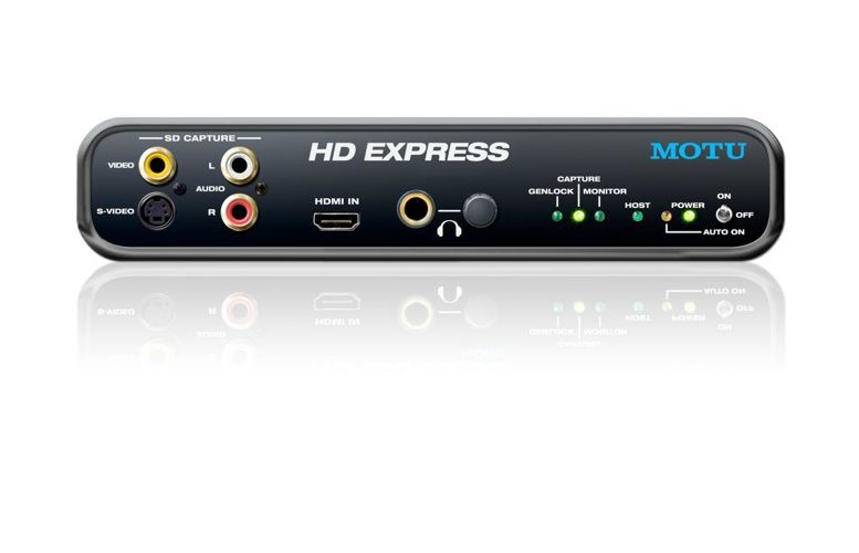 MOTU HD Express HDMI mit ExpressCard34