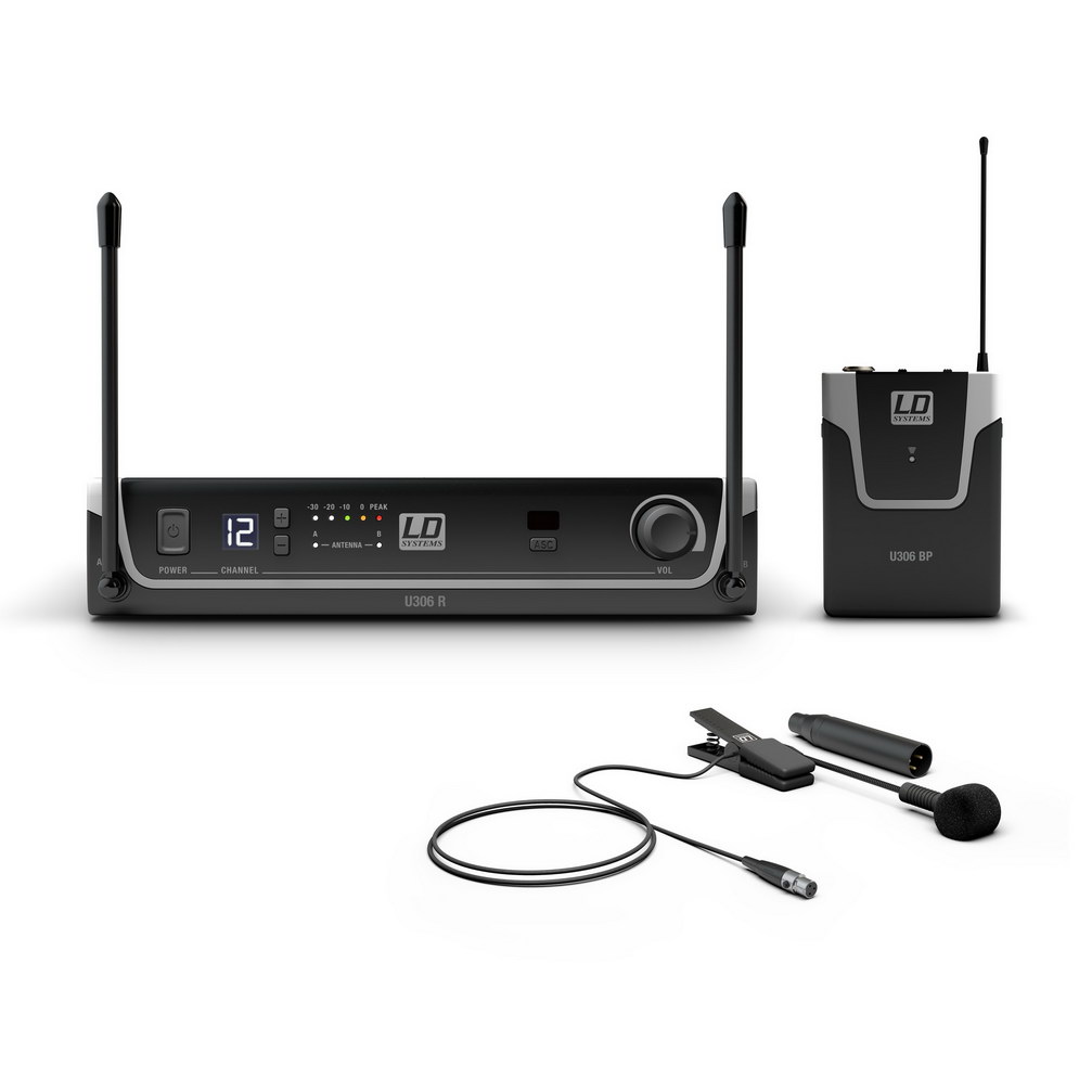 LD Systems U306 BPW Funksystem mit Bodypack und Blasinstrumenten Mikrofon