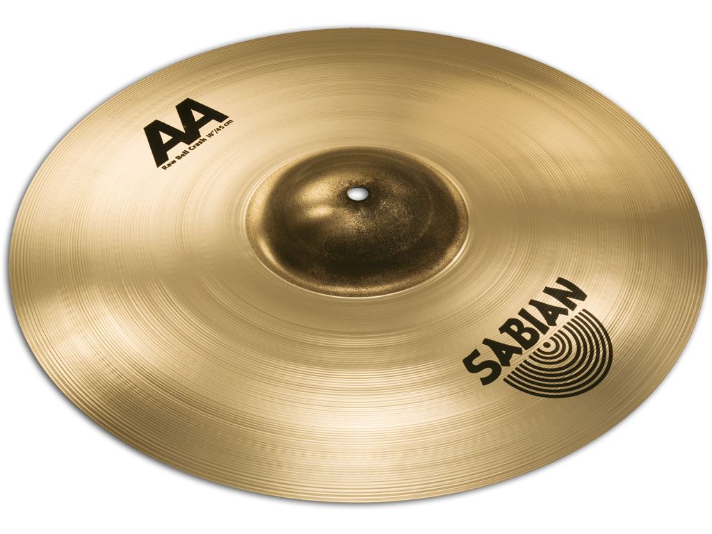 Sabian SA2180772B AA-Serie 18" Raw Bell Crash, brilliant