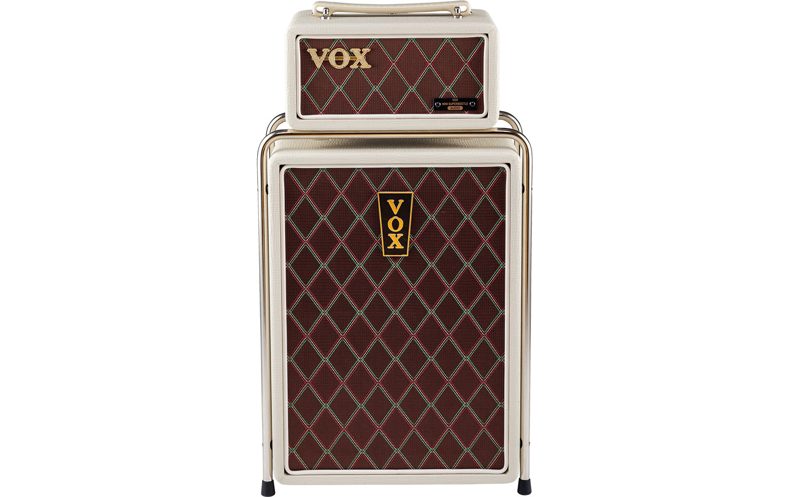 Vox MSB 50 BK Mini Super Beetle Audio 50W inkl. Stativ, weiß