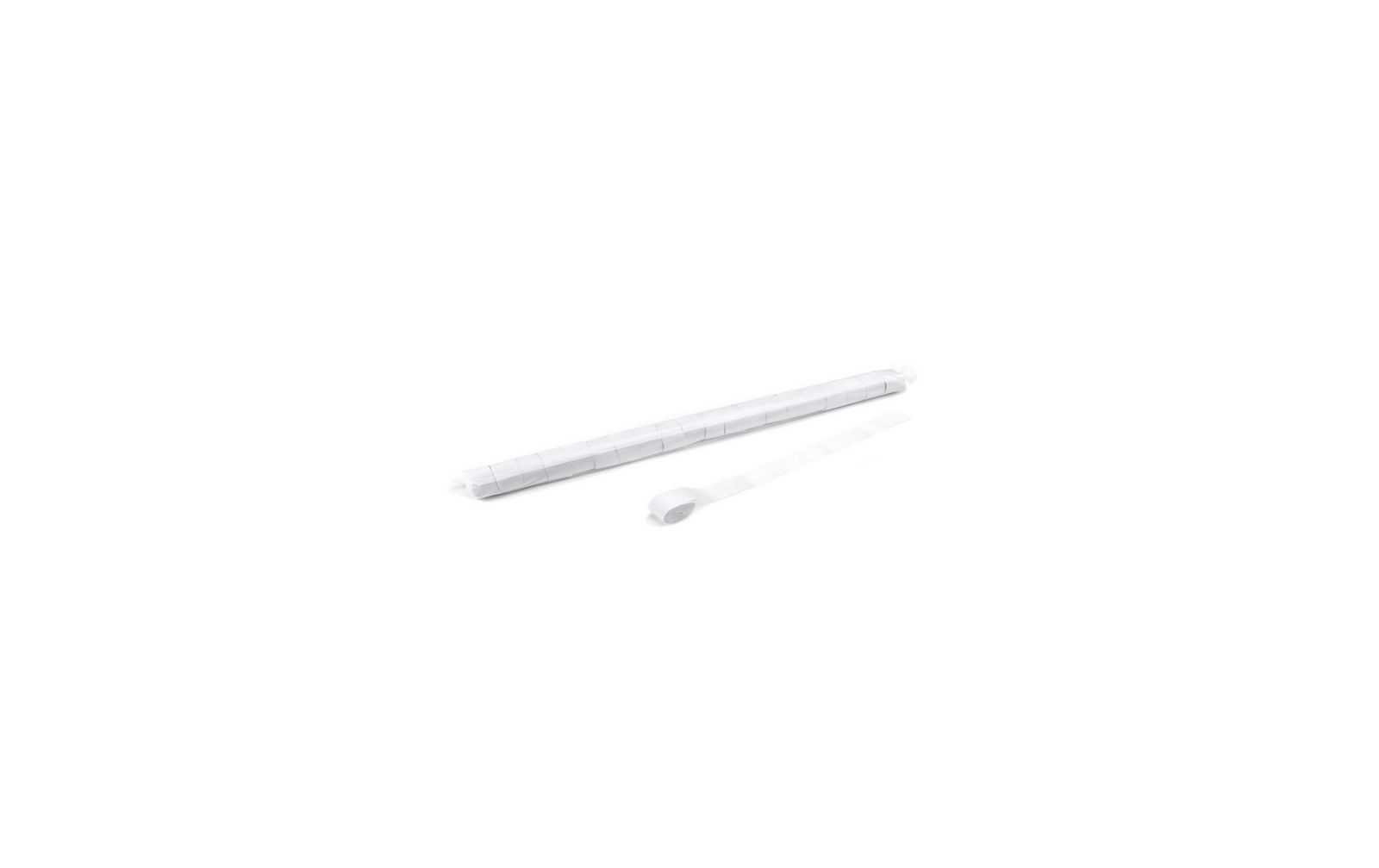 Magic FX Luftschlangen 10m x 2.5cm Weiß Beutel