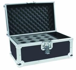 Roadinger Mikrofon-Case Road 12 Mikrofone schwarz