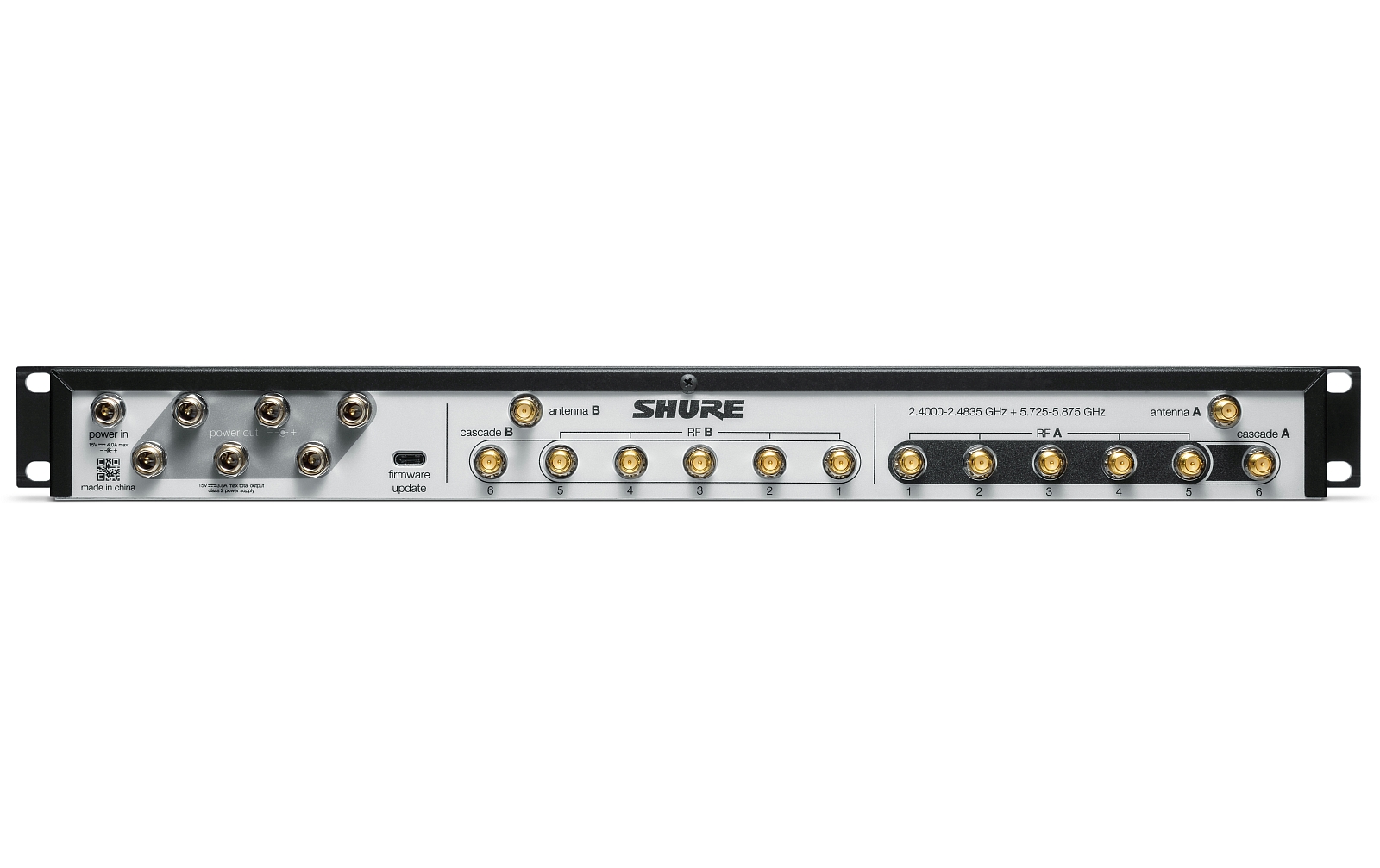 Shure GLXD+ FM Dualband-Frequenzmanager