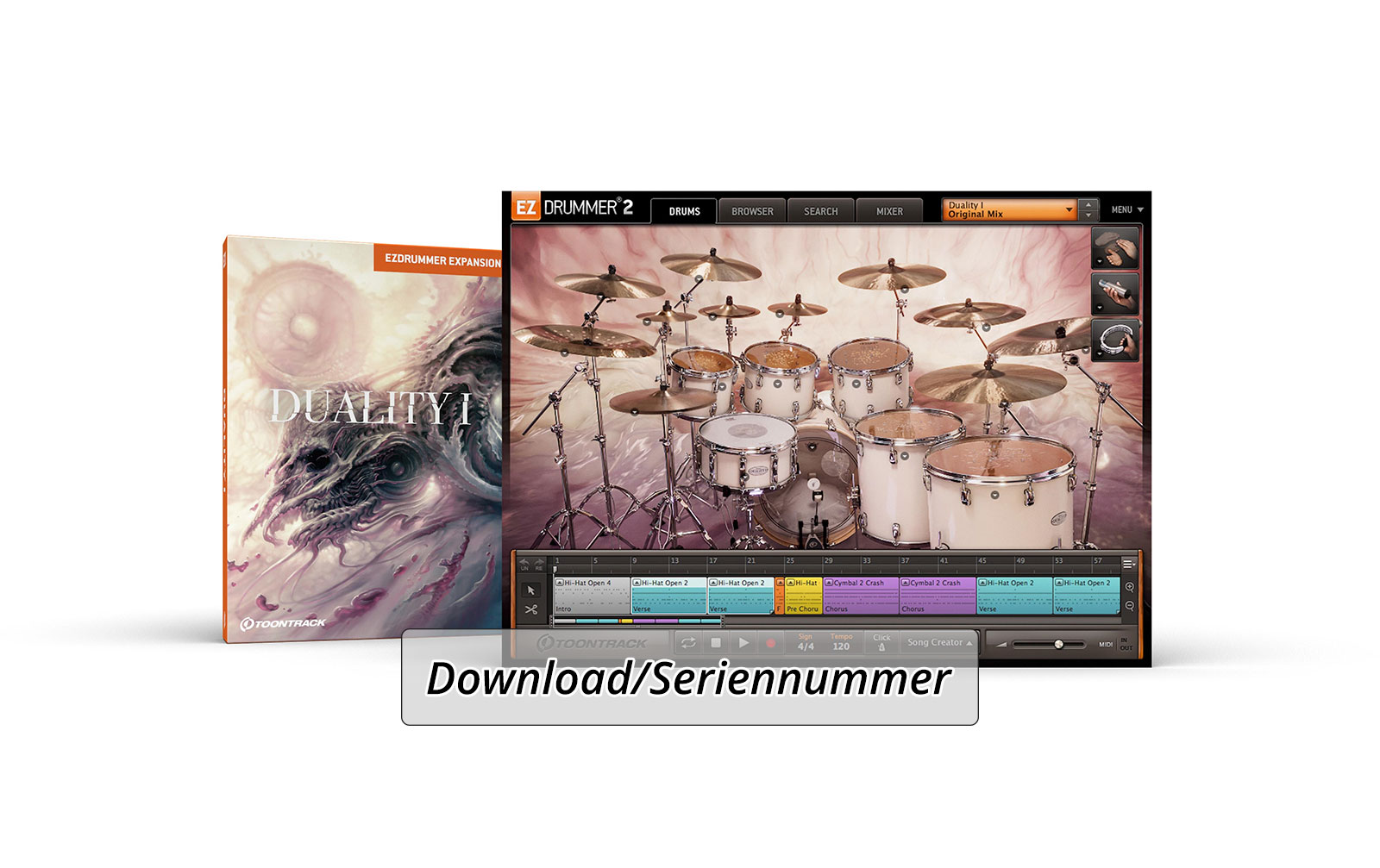 ToonTrack Duality I EZX (Licence Key)