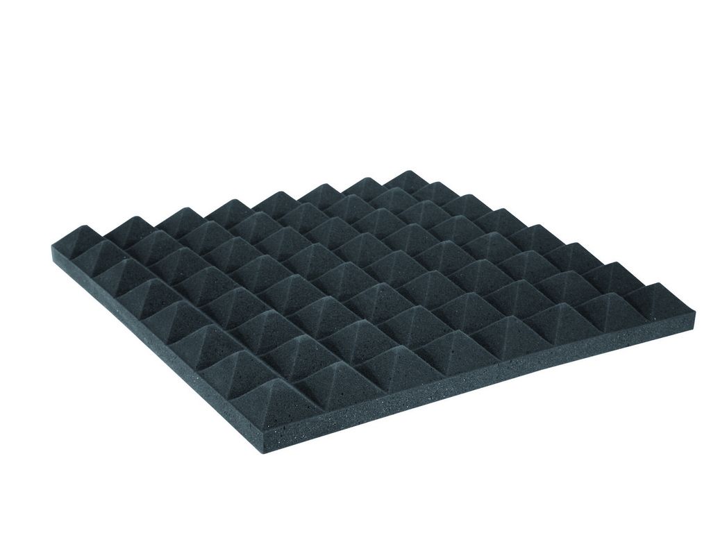 Eurolite Akustikschaumstoff Pyramide 50mm, 50x50cm