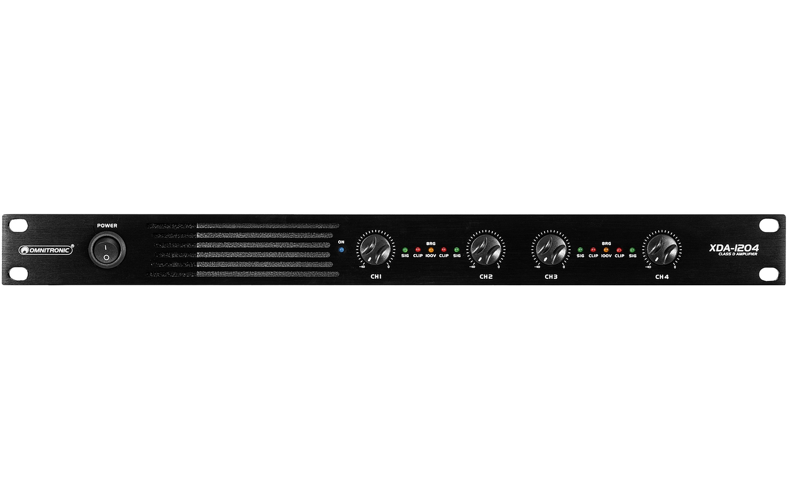 Omnitronic XDA-1204 4-Kanal Class-D-Verstärker