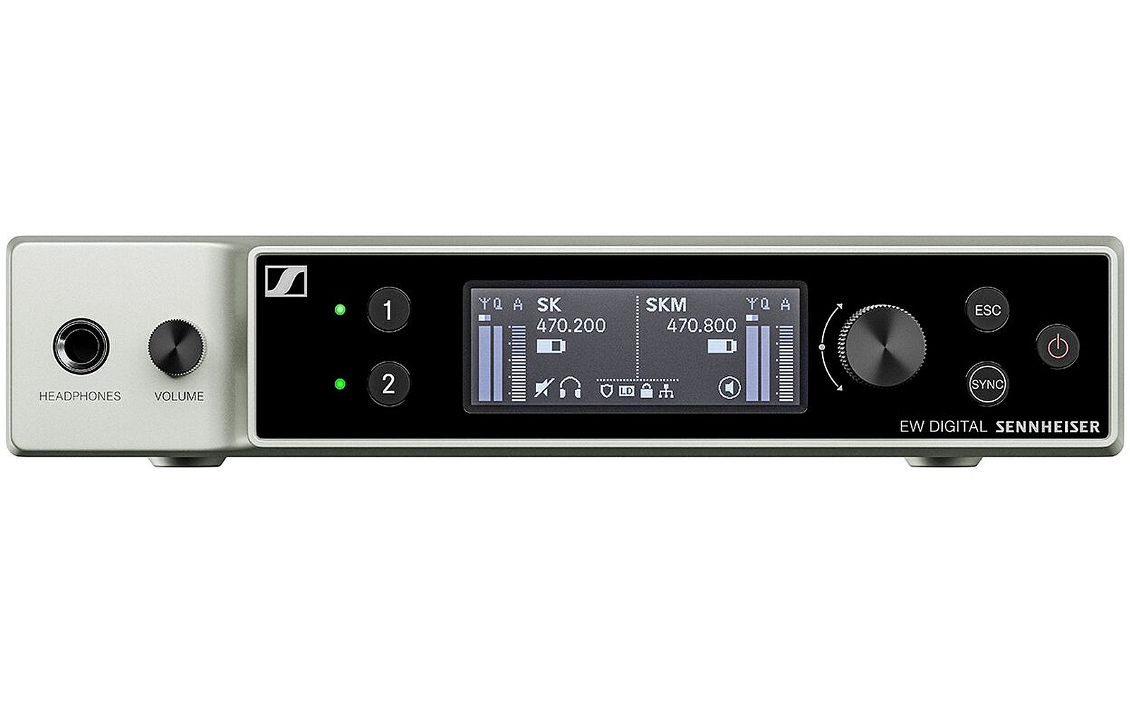 Sennheiser EW-DX EM 2 Dante, Frequenzbereich Q1-9 470,2-550 MHz