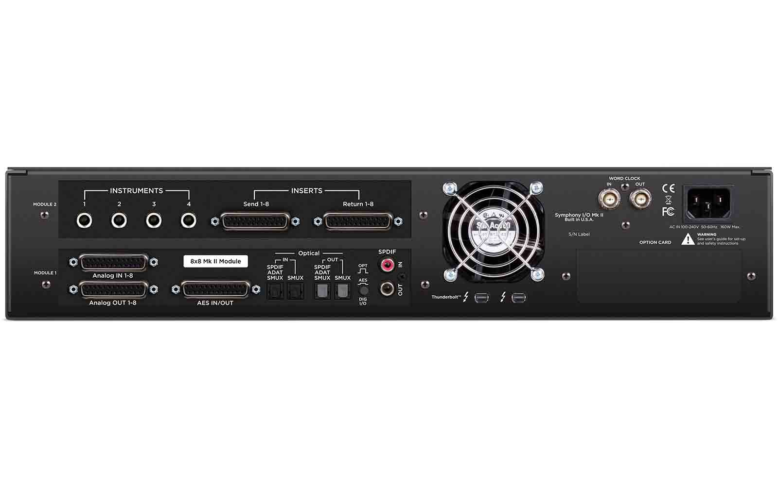 Apogee Symphony I/O  Mk II 8X8+8MP Thunderbolt