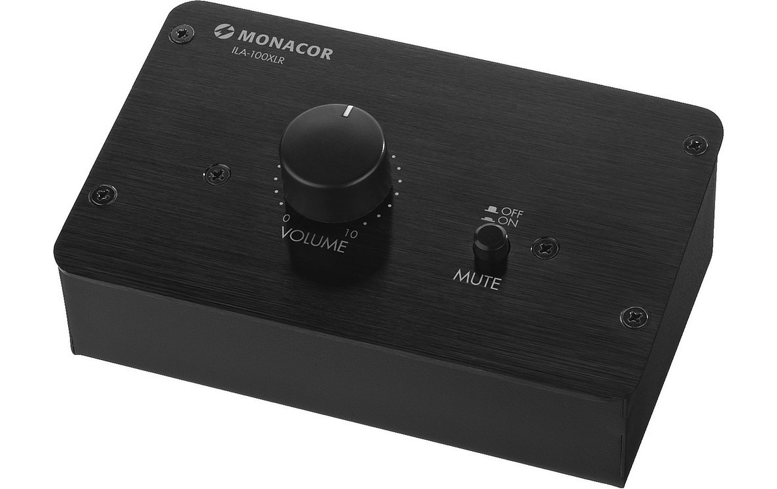 Monacor ILA-100XLR Passiver Stereo-Pegelregler (XLR-Version)