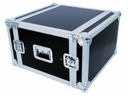 Roadinger Verstärkerrack SP-2, 6HE, Shock-Proof