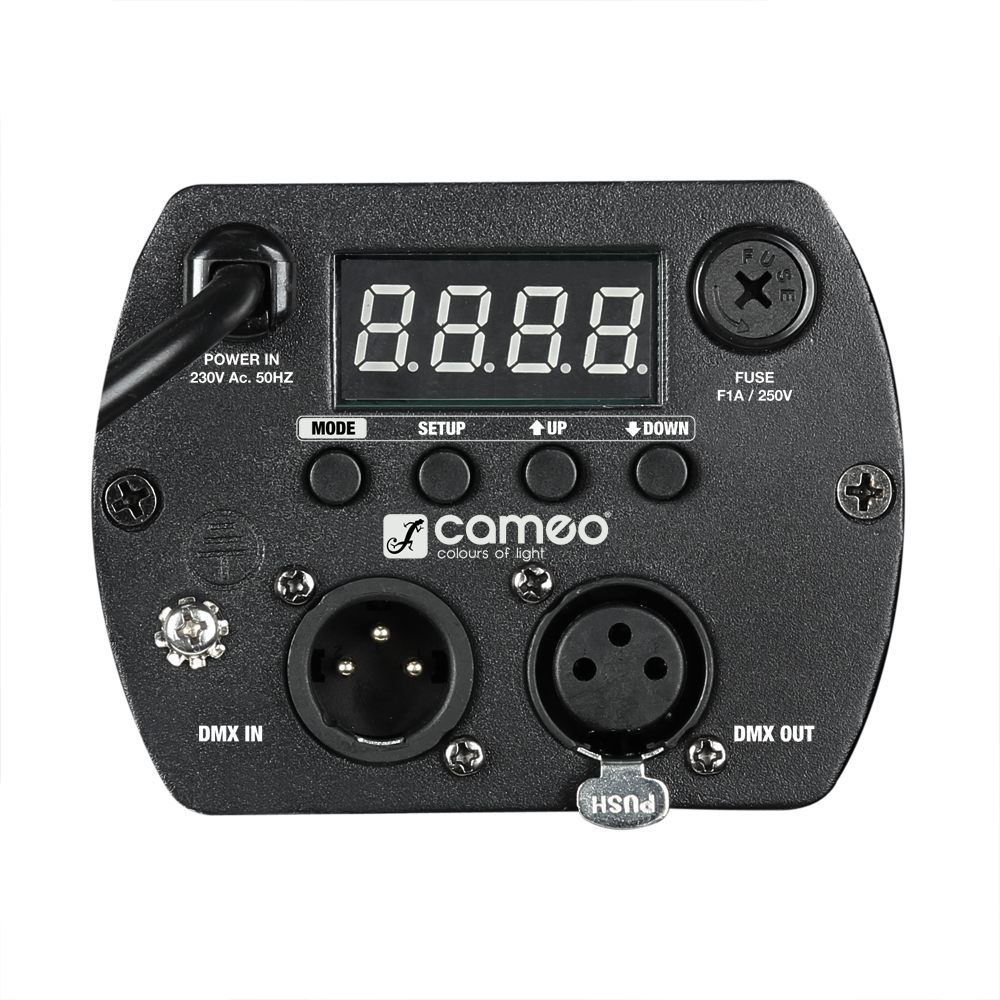 Cameo Studio Mini PAR - 7 x 8 W QUAD Colour LED RGBW, schwarz