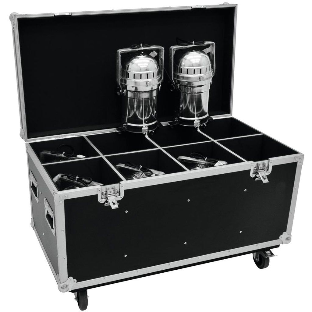 Roadinger Transportcase für 8x PAR-64/ML-56