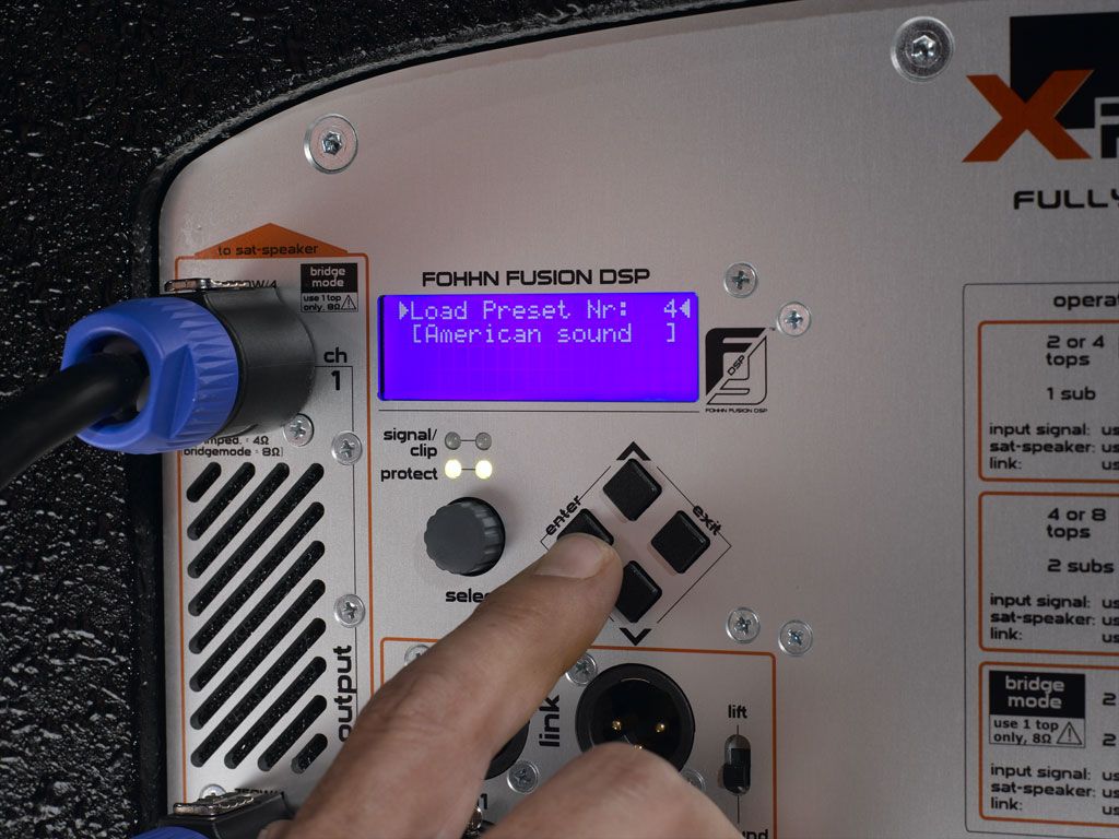 Fohhn Xperience I mit XT-10 - Powersystem