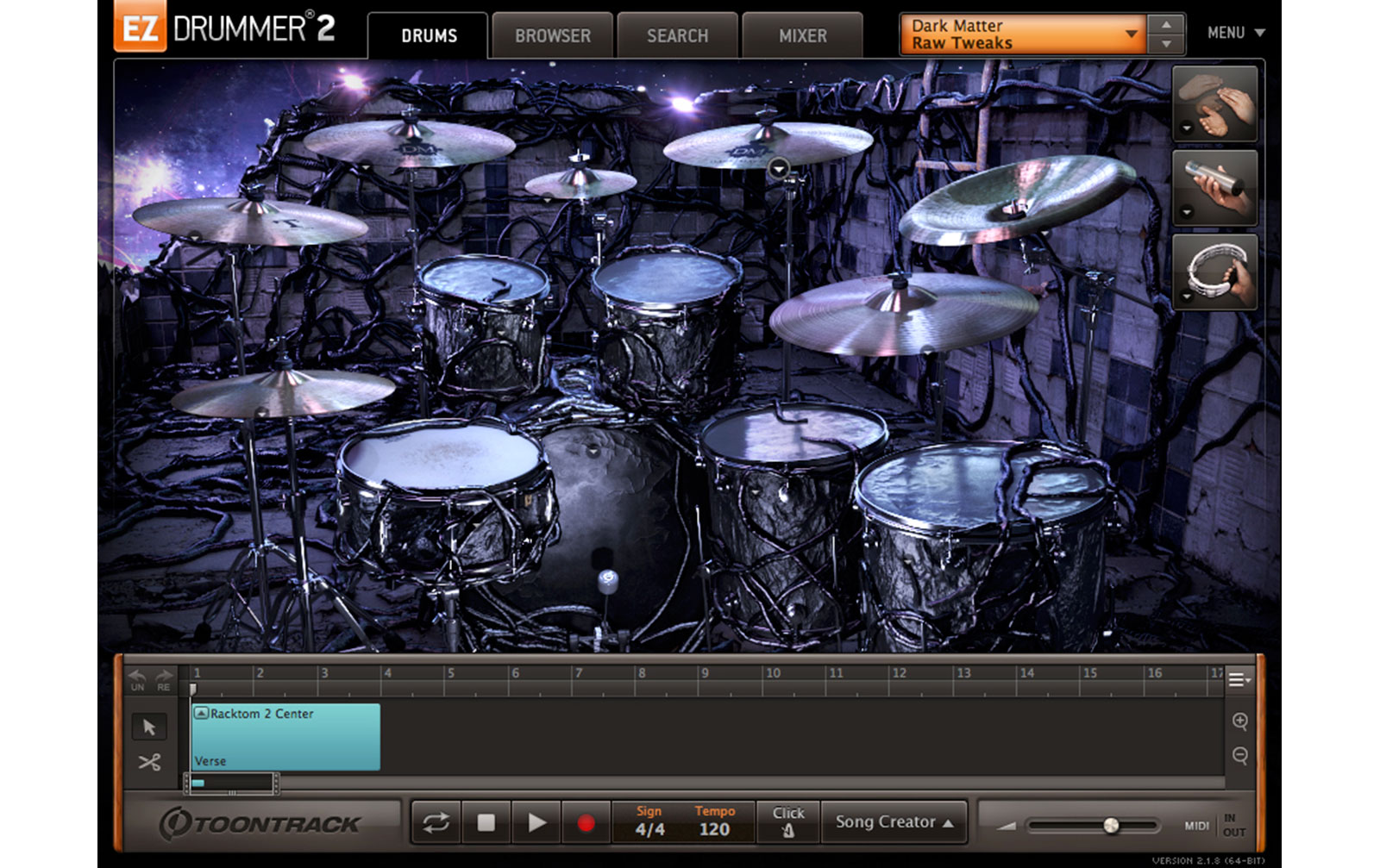 ToonTrack Dark Matter EZX (Licence Key)