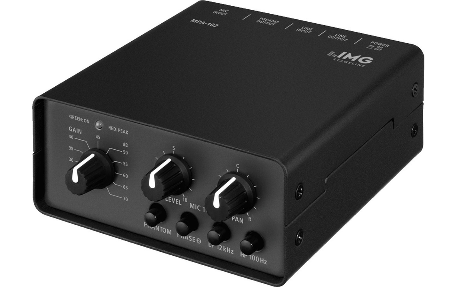IMG Stageline MPA-102 Mikrofonvorverstärker