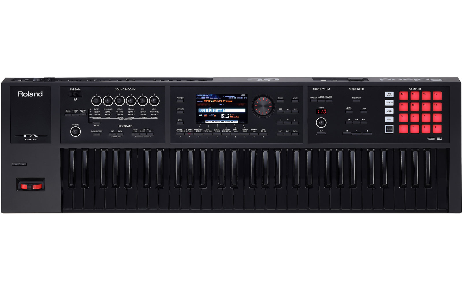 Roland FA-06B Limitierte Black Edition