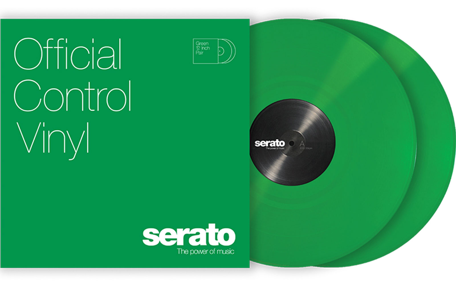 Serato Performance Control Vinyl, green