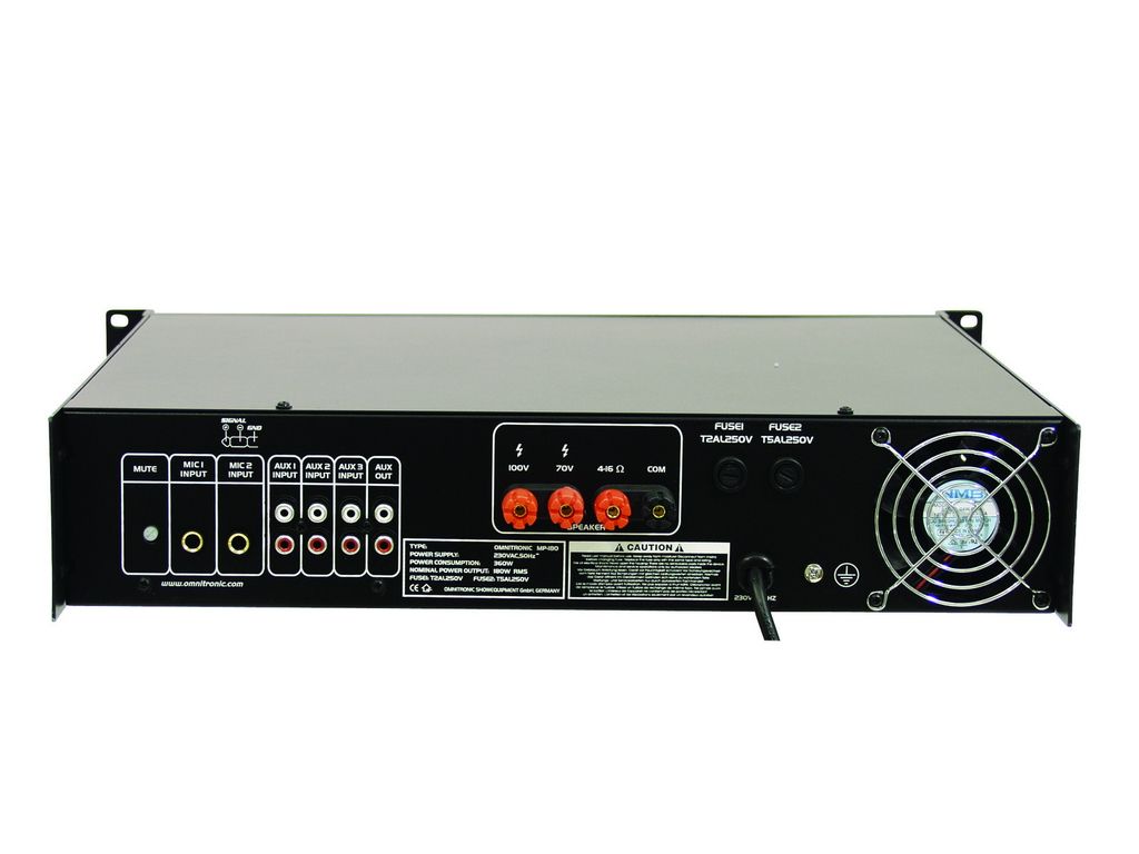Omnitronic MP-180 ELA-Misch-Verstärker