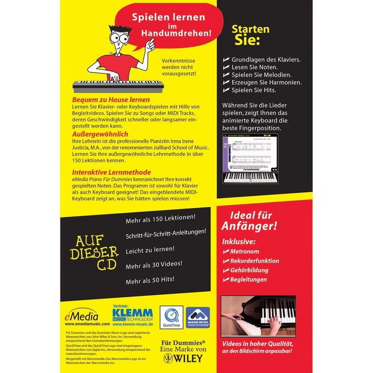 eMedia Piano für Dummies