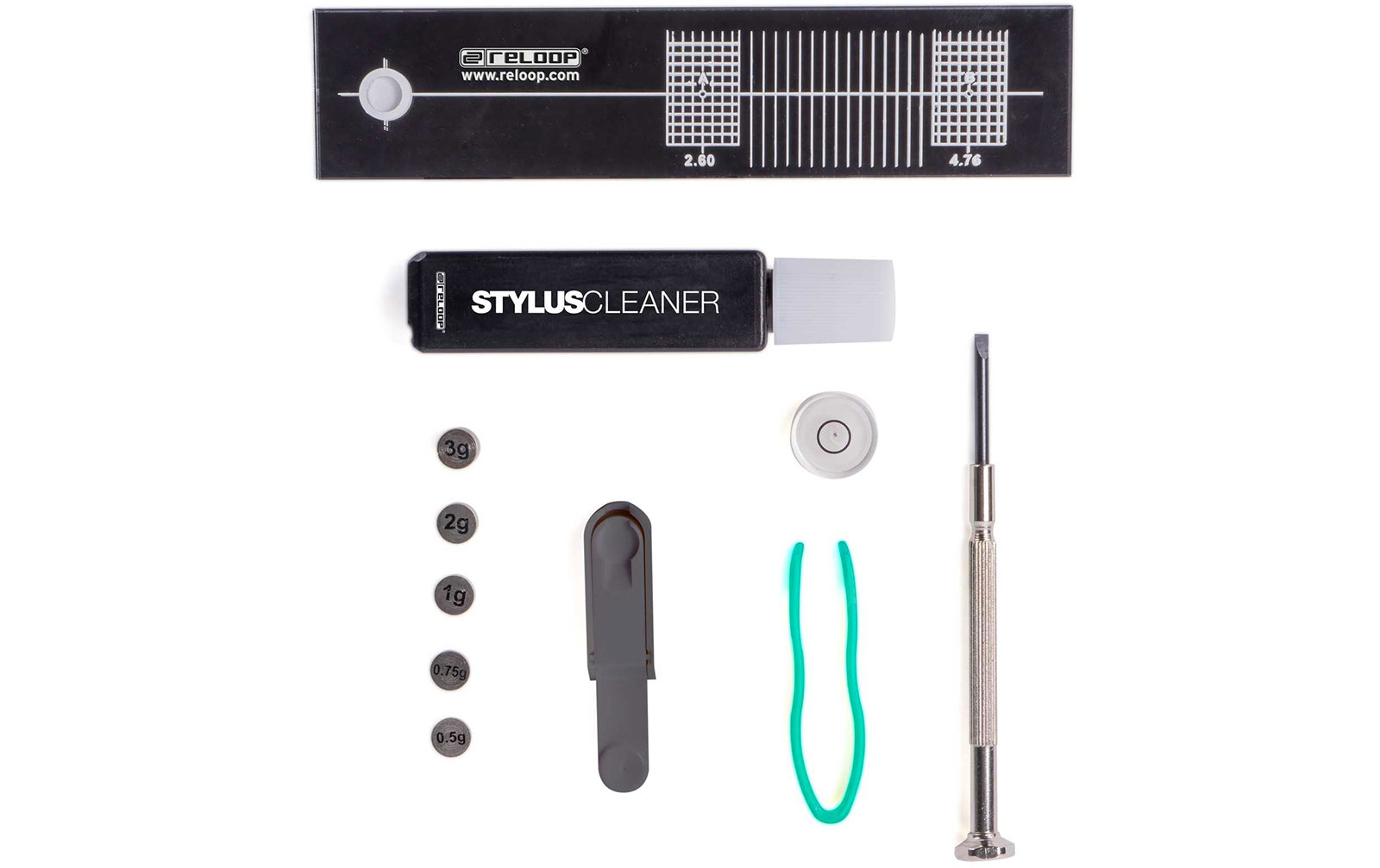 Reloop Turntable Cartridge Mount & Gauge Set