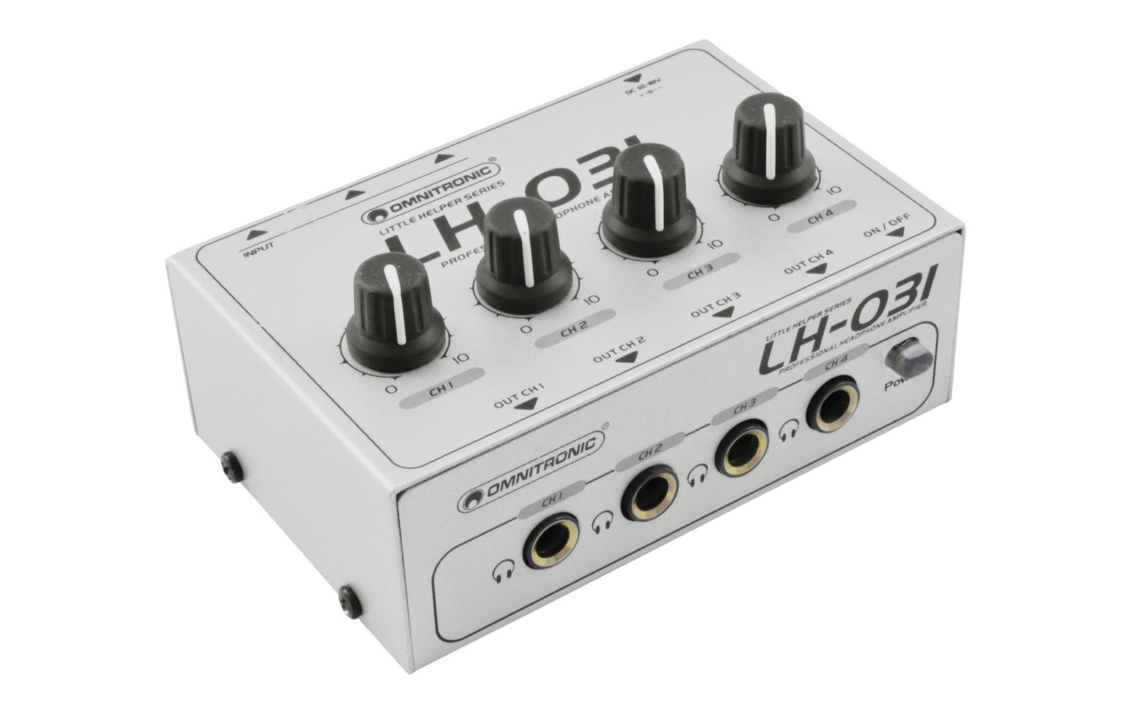 Omnitronic LH-031 Kopfhörerverstärker